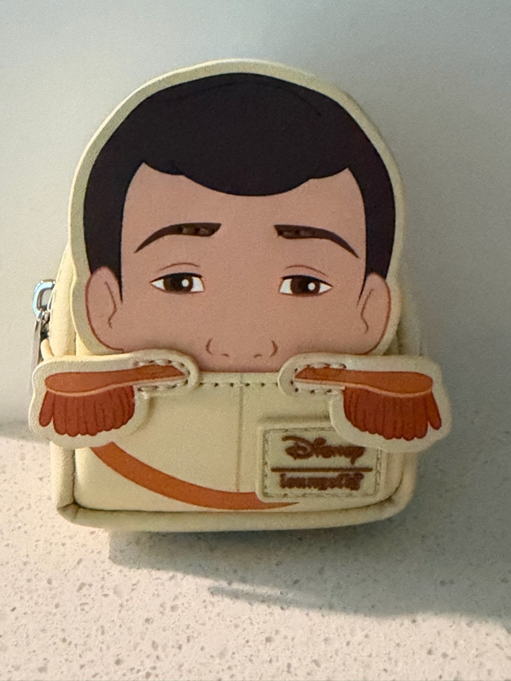 NWOT Disney Loungefly Prince Charming Mini Backpack Keychain